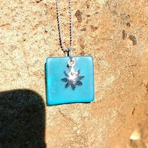 Women's seaglass necklace